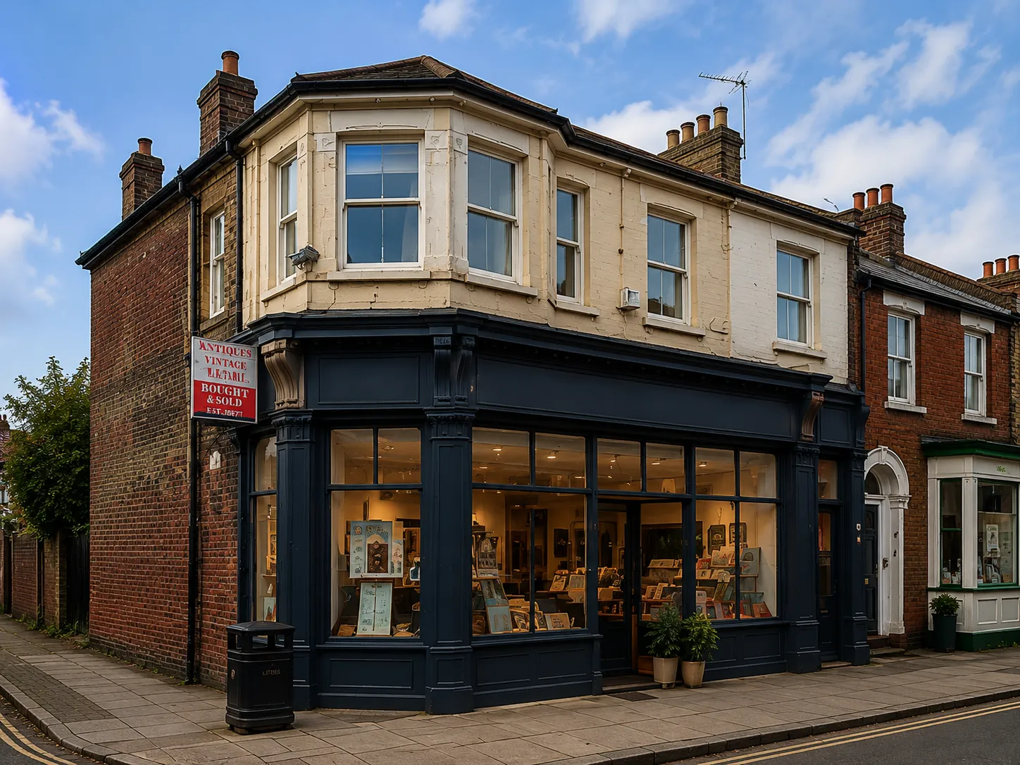 Shops with Flats Above